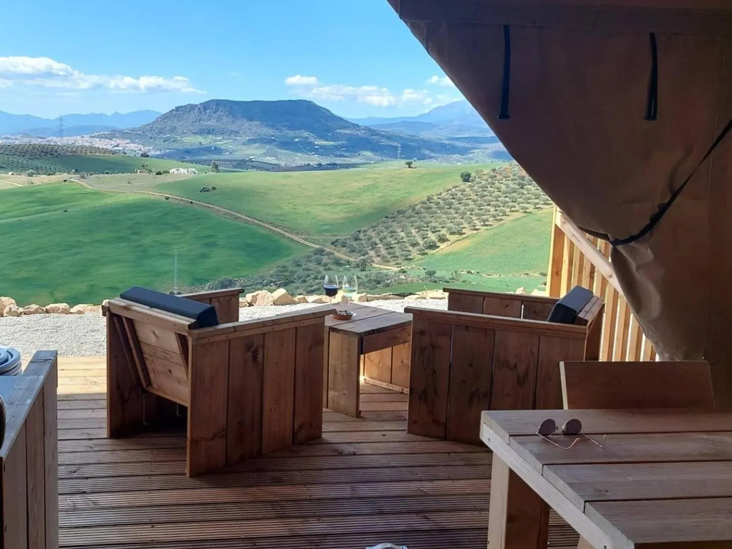 Cactus Hill - Safari Tents - Caminito Del Rey Alora Spanje