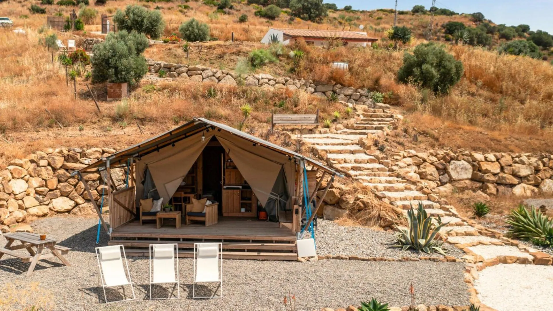 Cactus Hill - Safari Tents - Caminito Del Rey Alora Luxusní stan